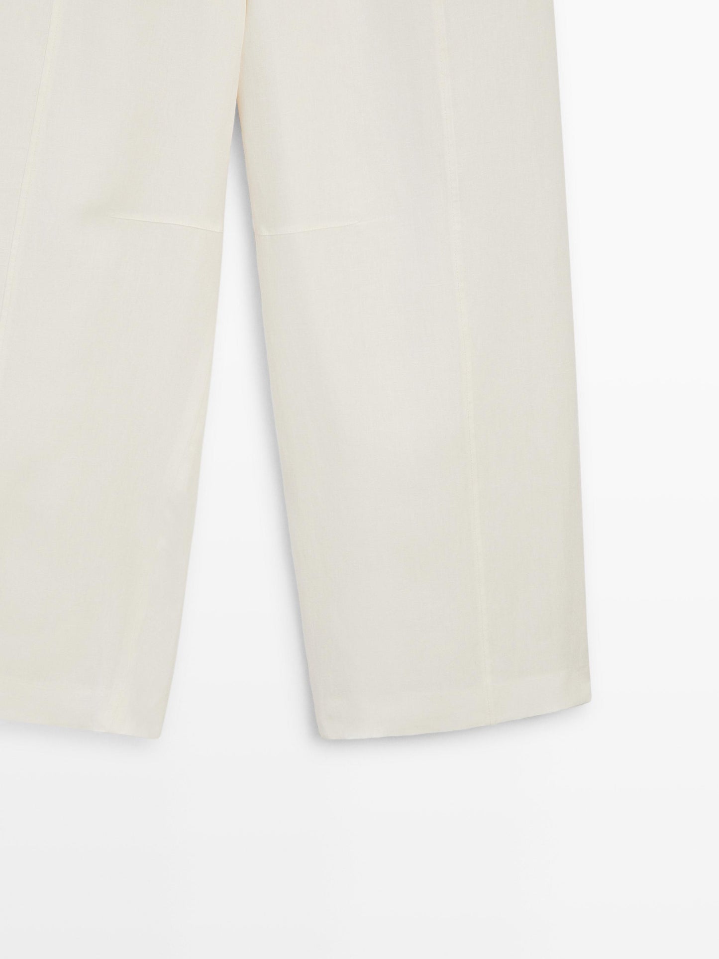 ENSEMBLE GILET BOUTONNAGE LIN| PANTALON BARREL LIN
