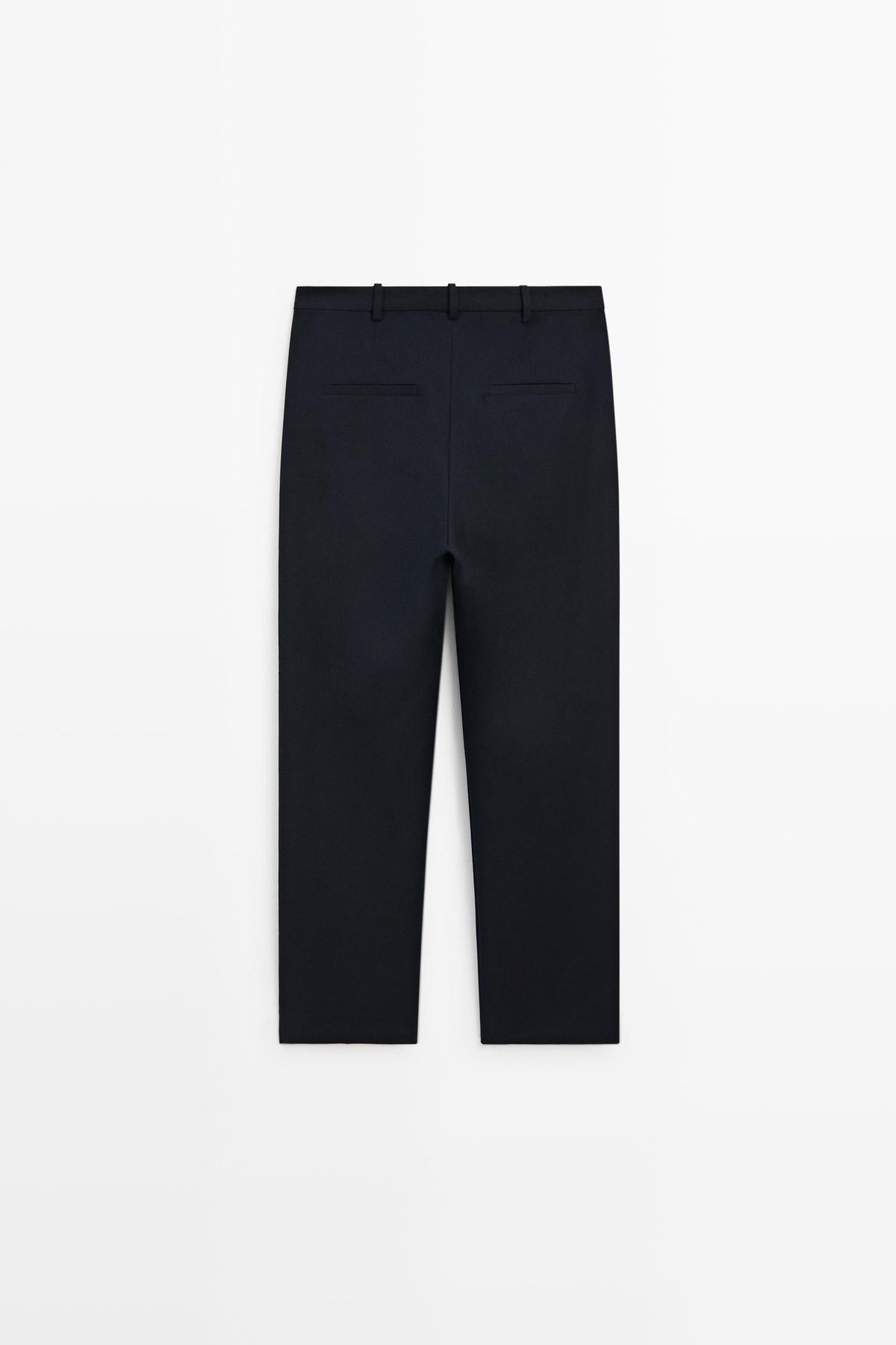 PANTALON STRAIGHT STRETCH EN DAIM