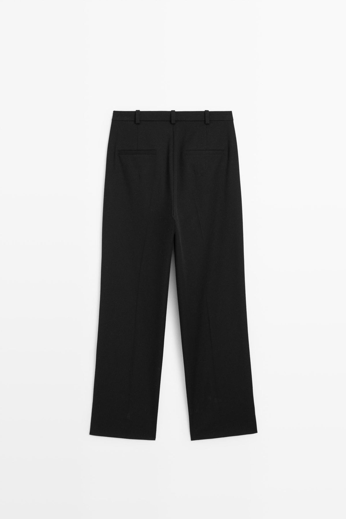 PANTALON STRAIGHT STRETCH EN DAIM