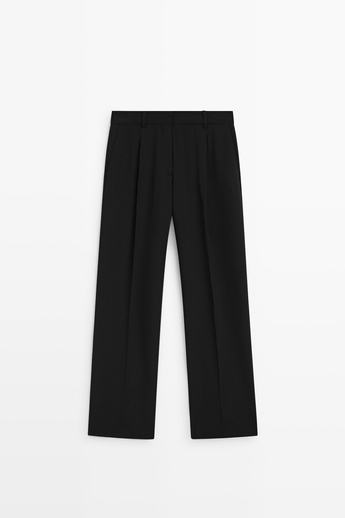 PANTALON FLUIDE ET PLISSÉ