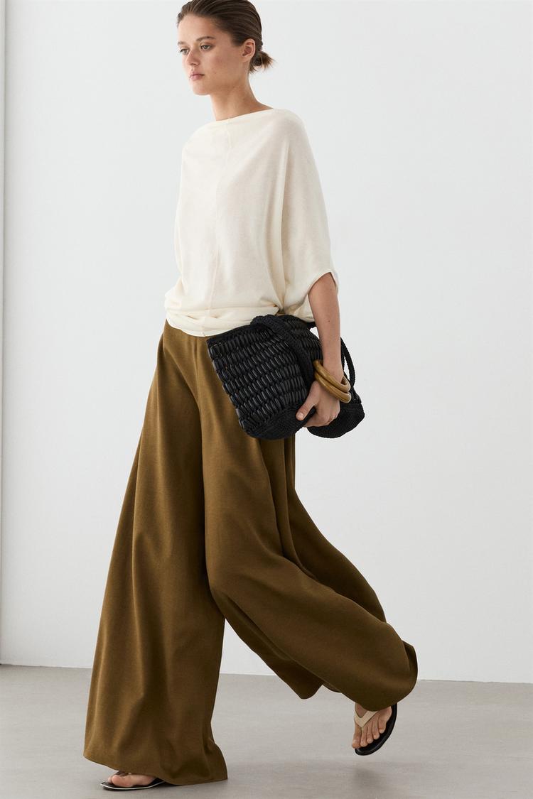 SANDALE PLATE CUIR
