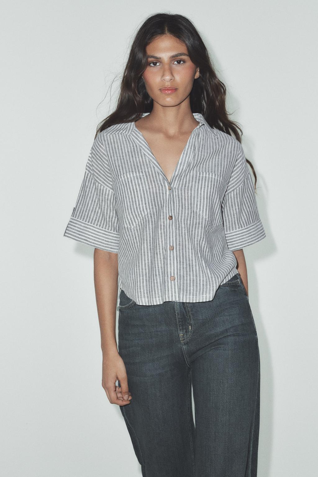 CHEMISE À RAYURES