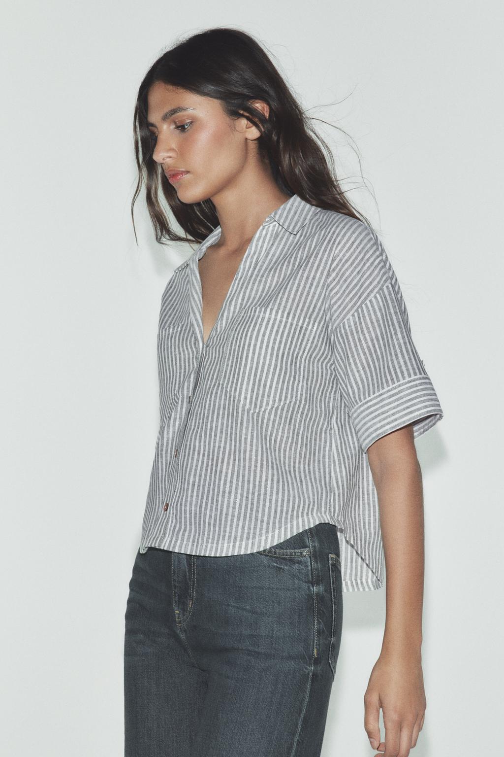 CHEMISE À RAYURES