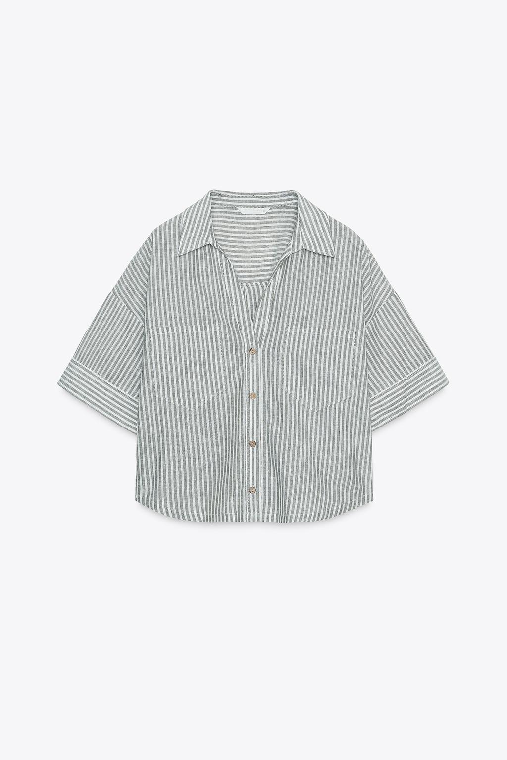 CHEMISE À RAYURES