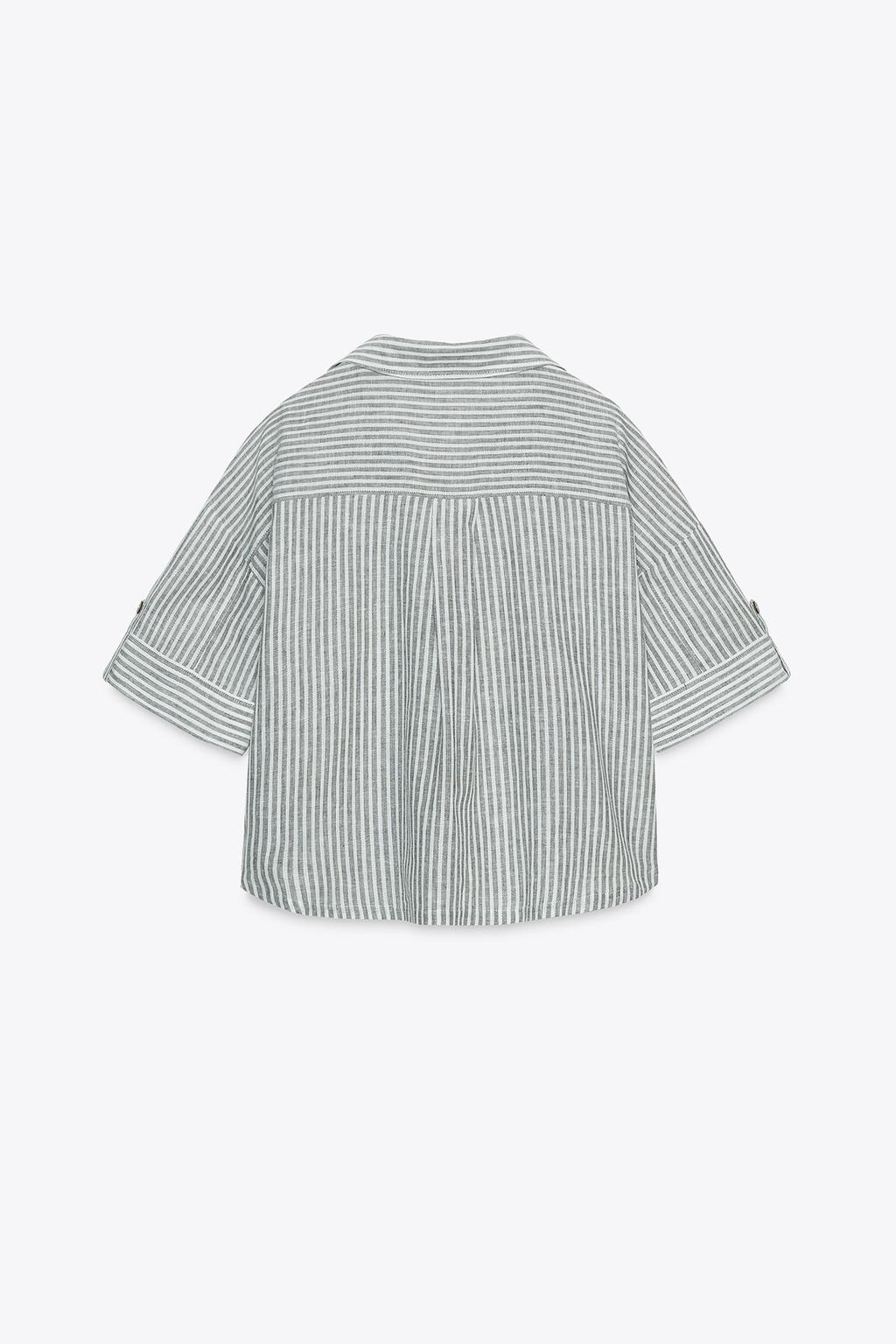 CHEMISE À RAYURES