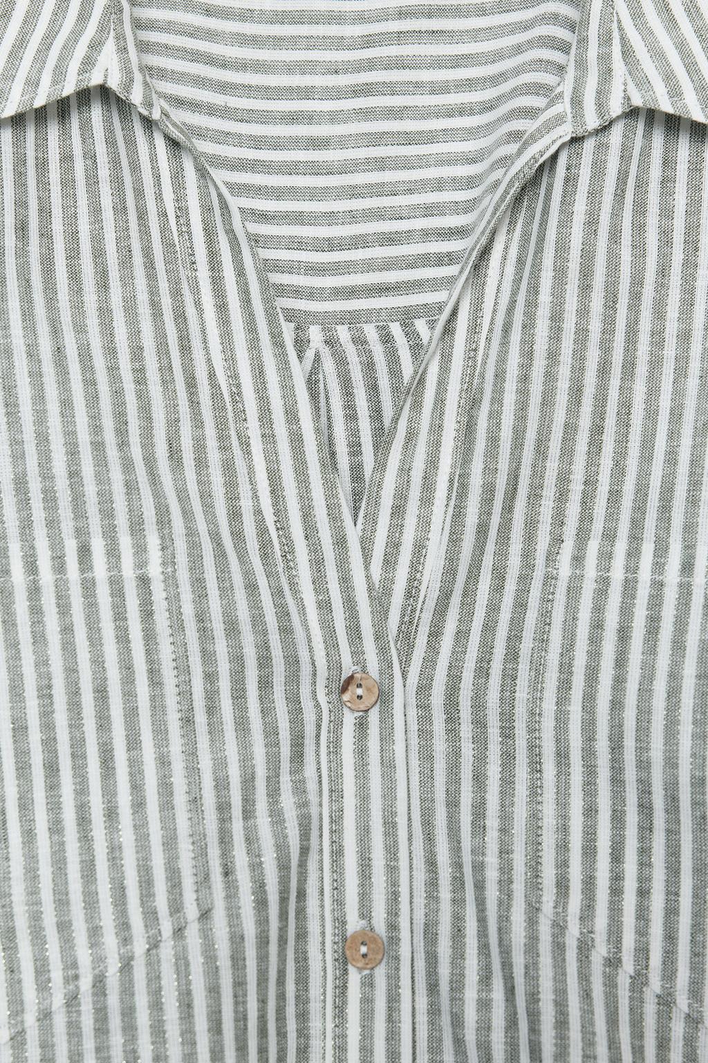 CHEMISE À RAYURES