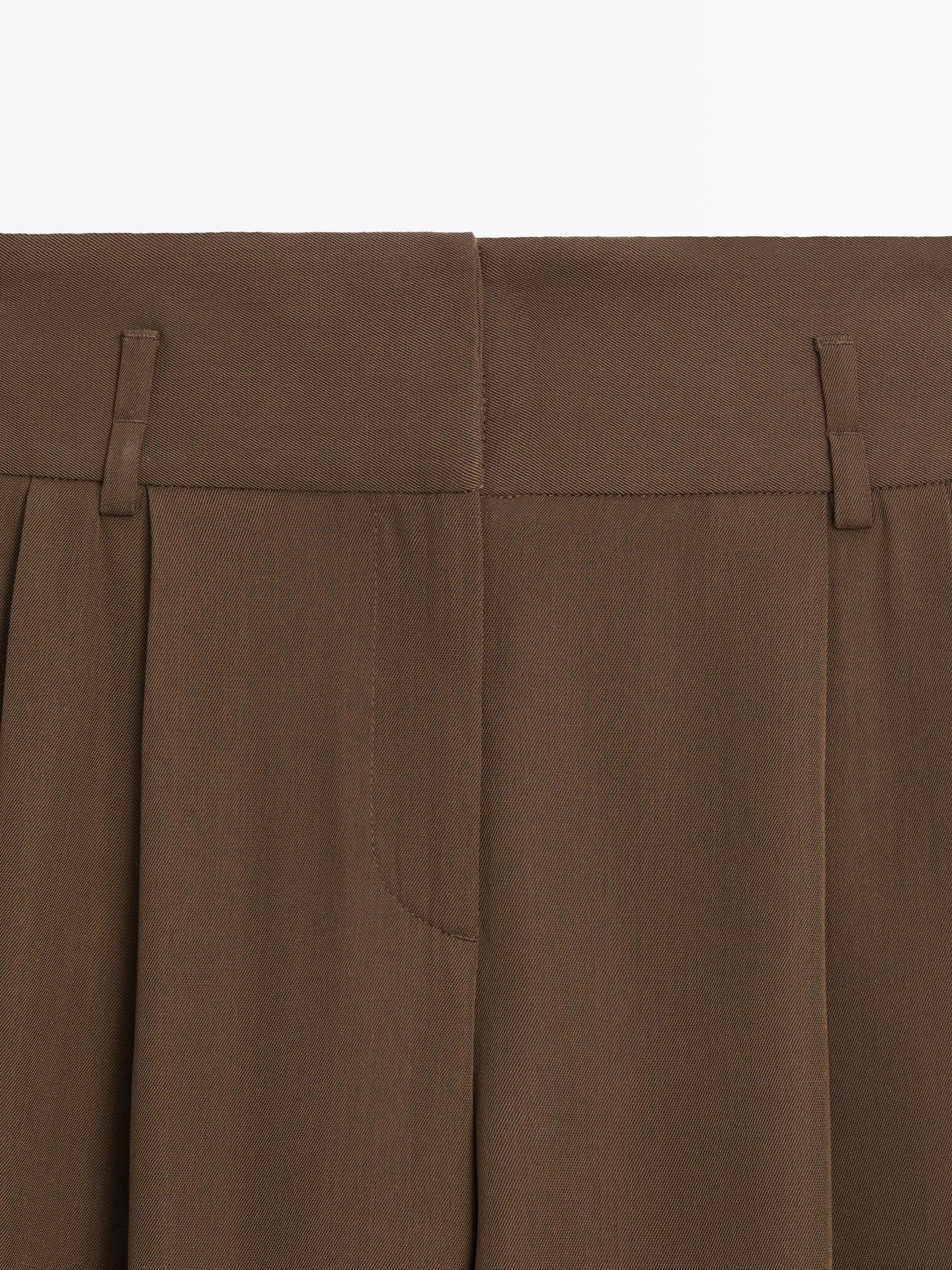 BERMUDA LONG AVEC OURLET