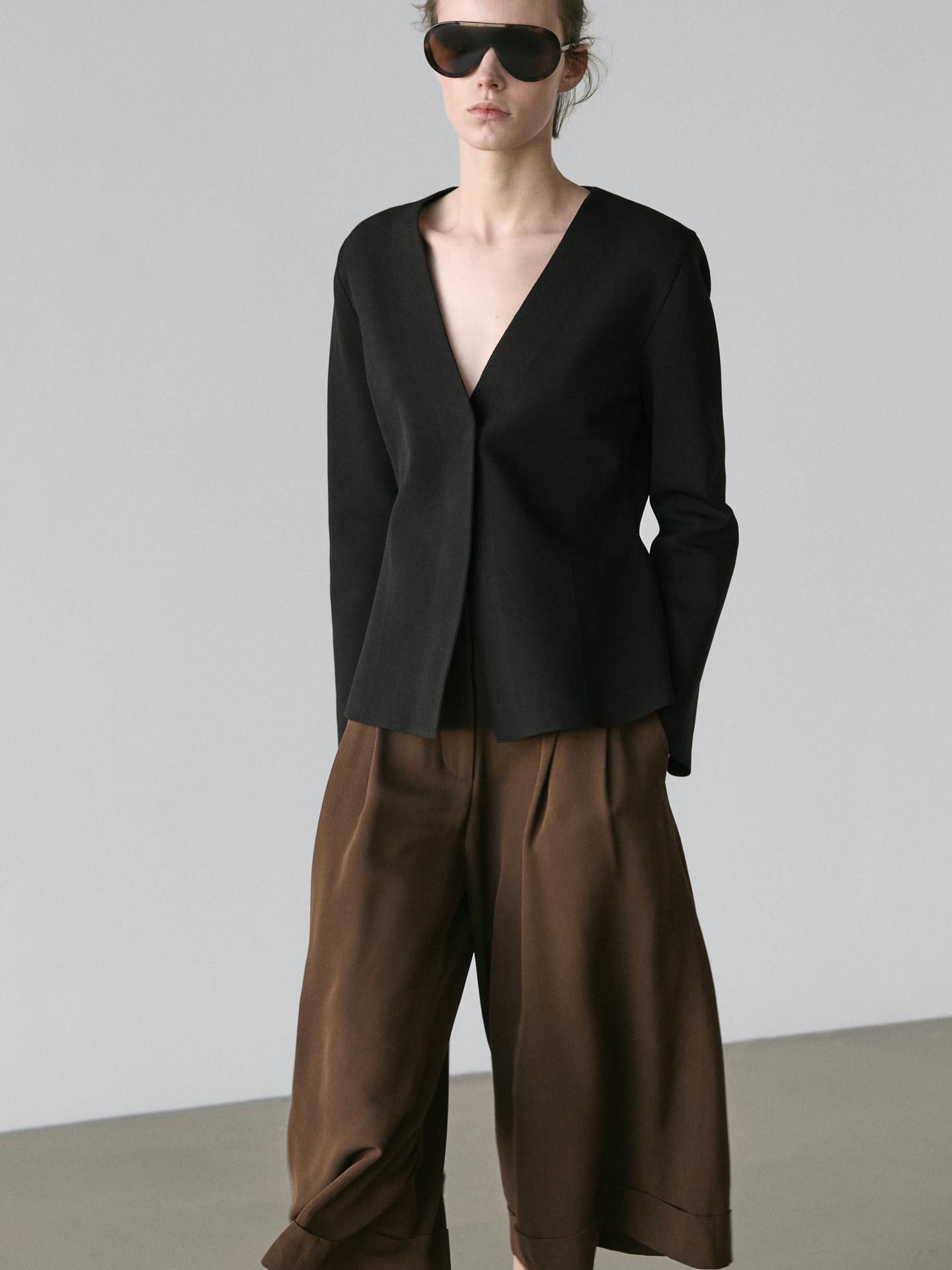 BERMUDA LONG AVEC OURLET