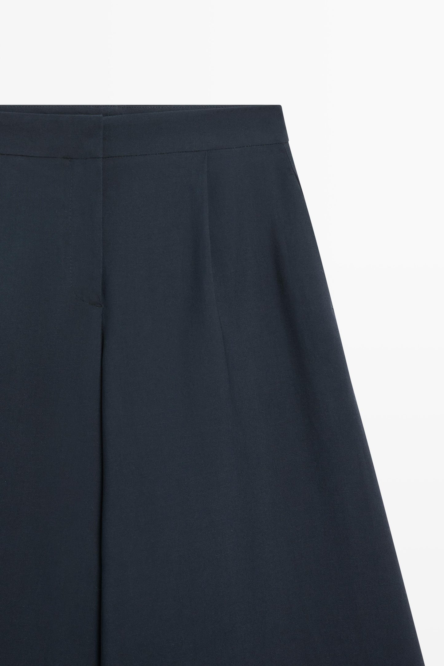 PANTALON LARGE FLUIDE PLISSÉ