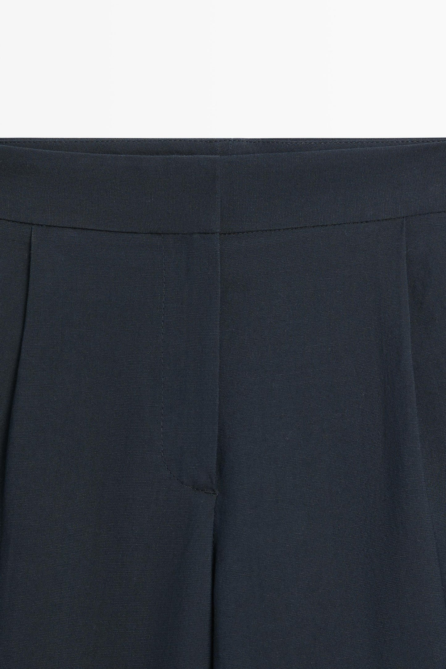 PANTALON LARGE FLUIDE PLISSÉ