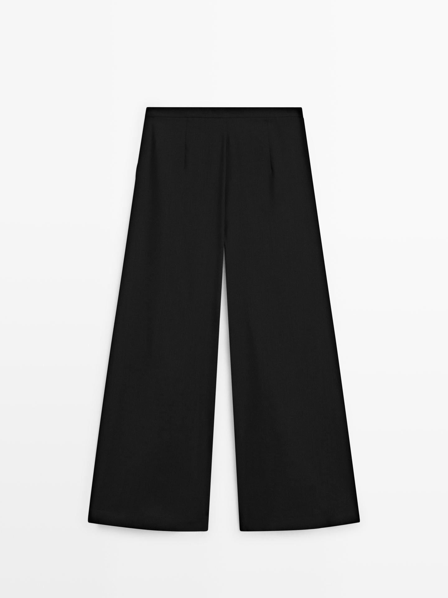 PANTALON FLUIDE À PINCES