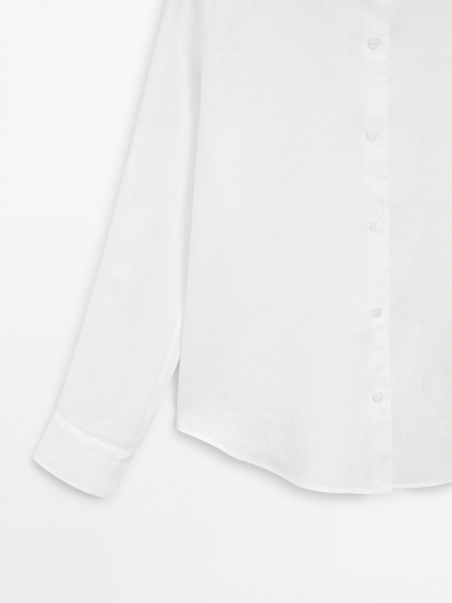 MASSIMO DUTTI CHEMISIER FLUIDE 100 % LIN