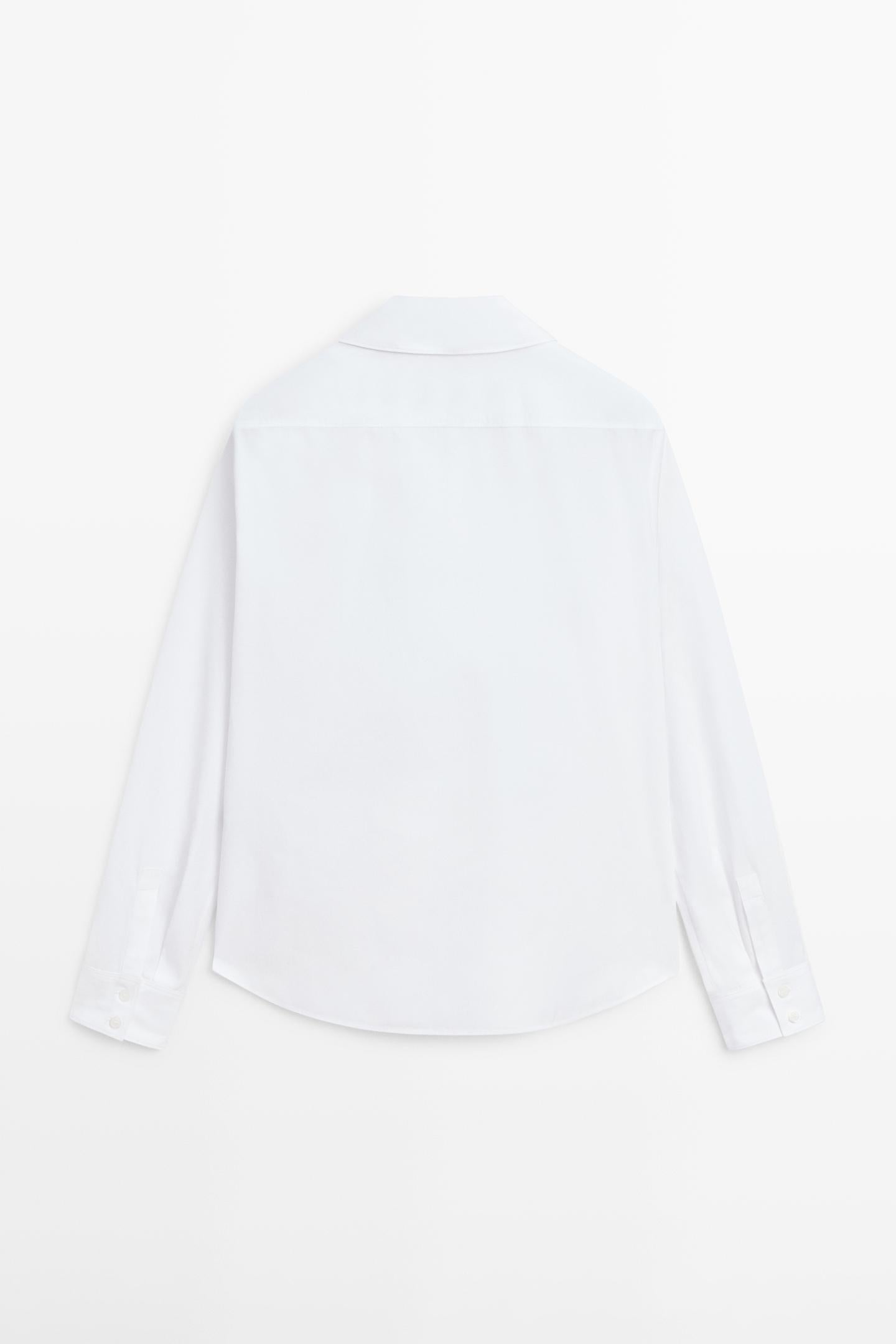 CHEMISE EN POPELINE 100 % COTON
