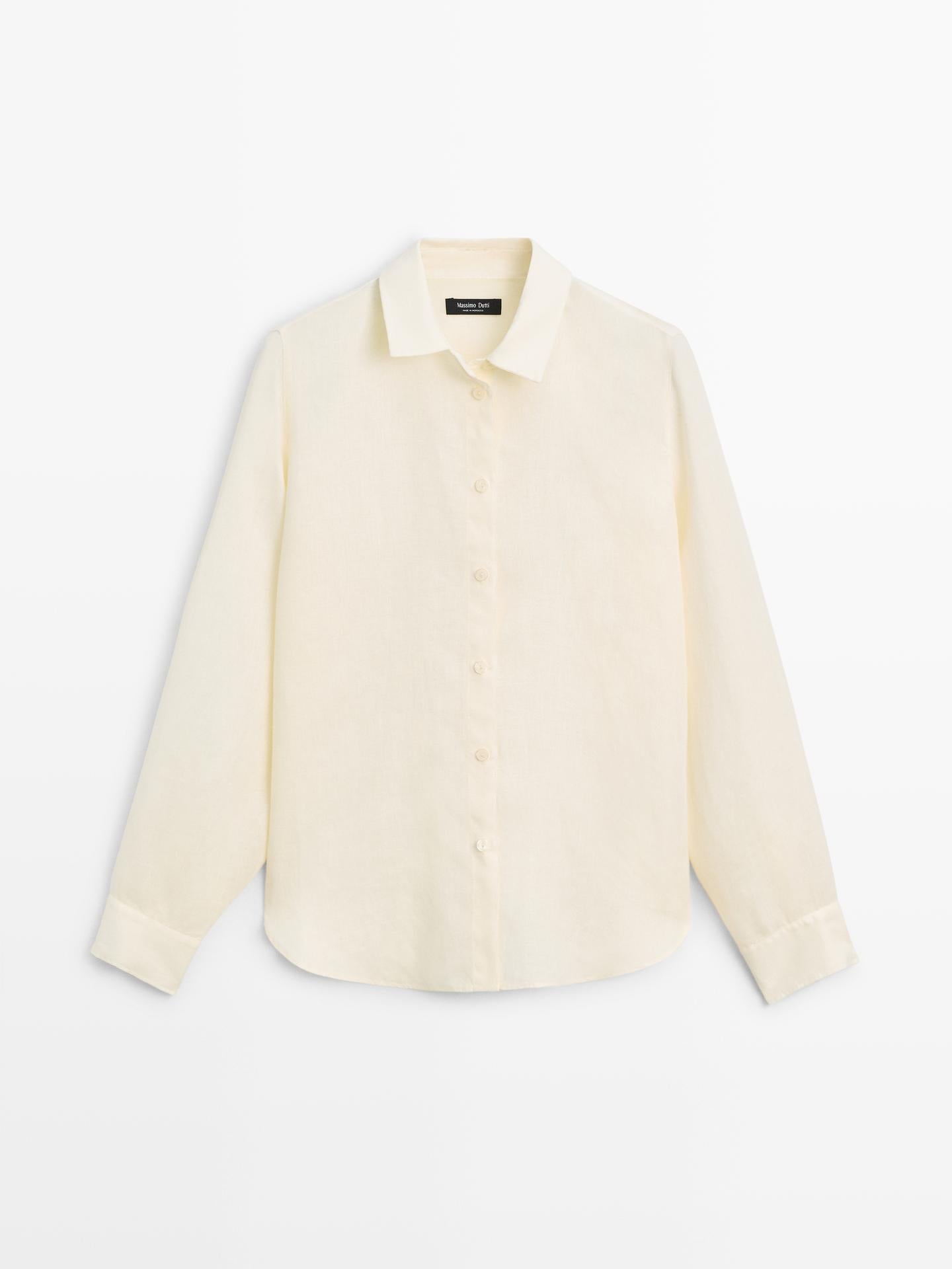 CHEMISE FLUIDE 100 % LIN