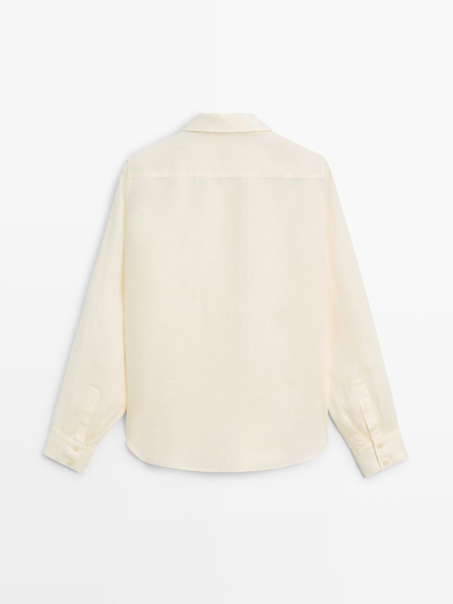 CHEMISE FLUIDE 100 % LIN