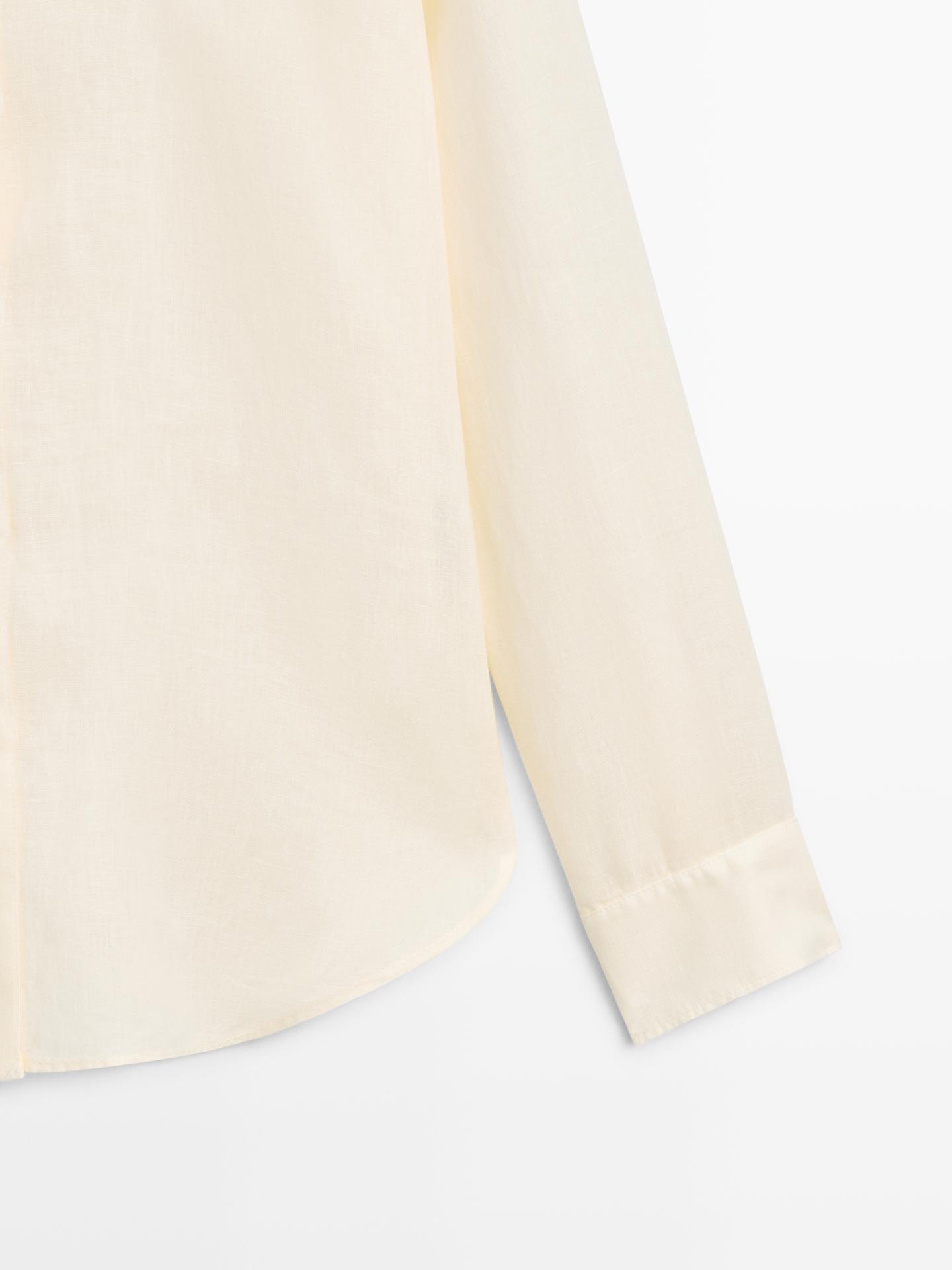 CHEMISE FLUIDE 100 % LIN