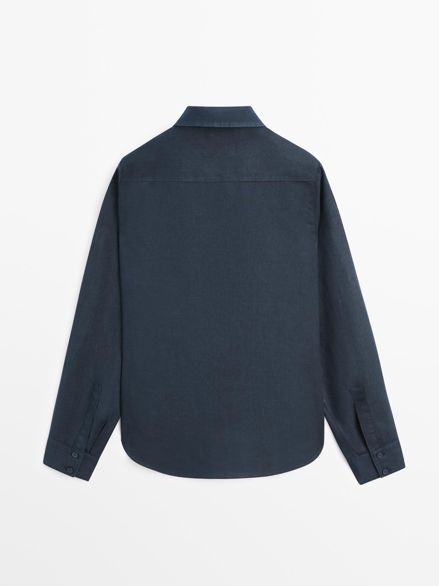 CHEMISE FLUIDE 100 % LIN