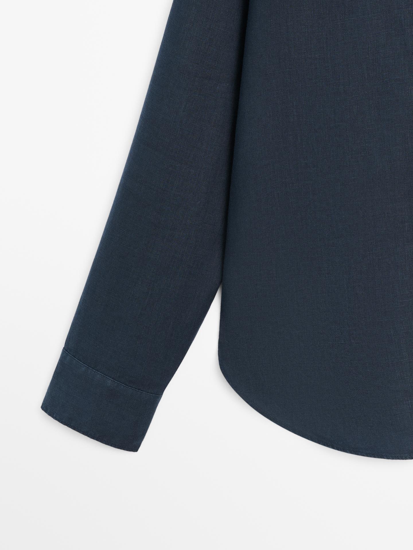 CHEMISE FLUIDE 100 % LIN