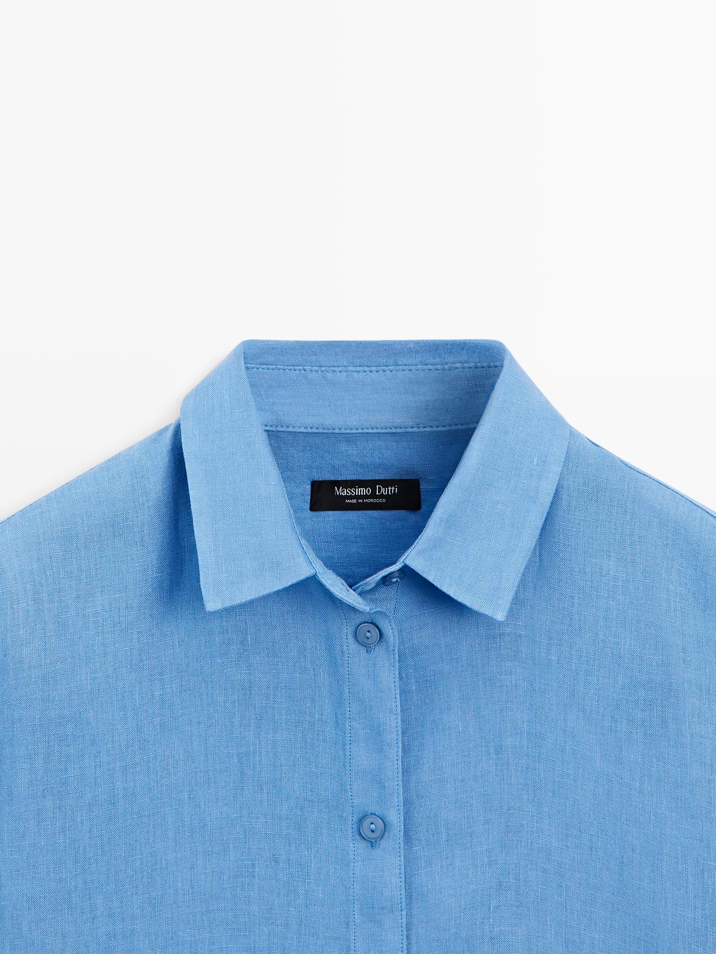 CHEMISIER FLUIDE EN LIN