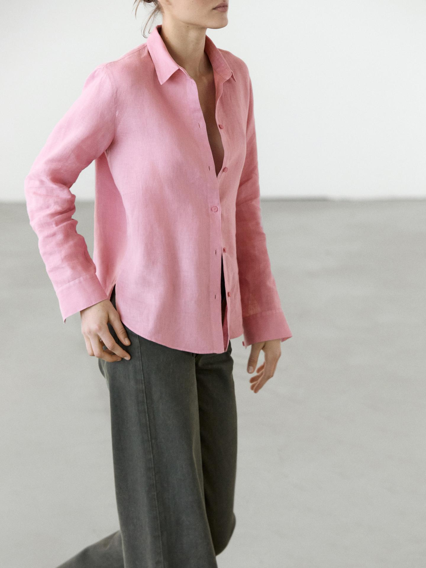 CHEMISE FLUIDE 100% LIN