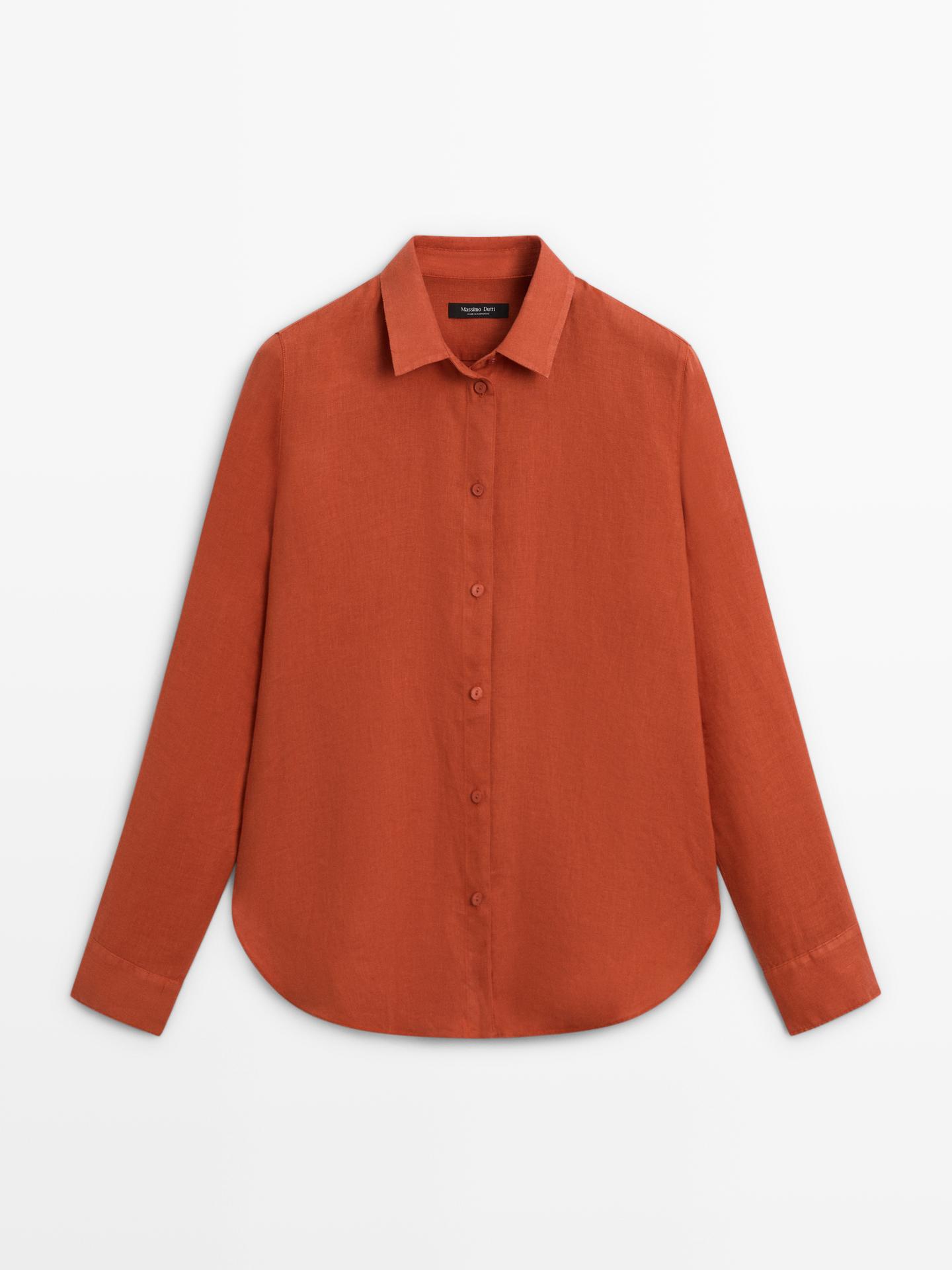 CHEMISE FLUIDE 100 % LIN