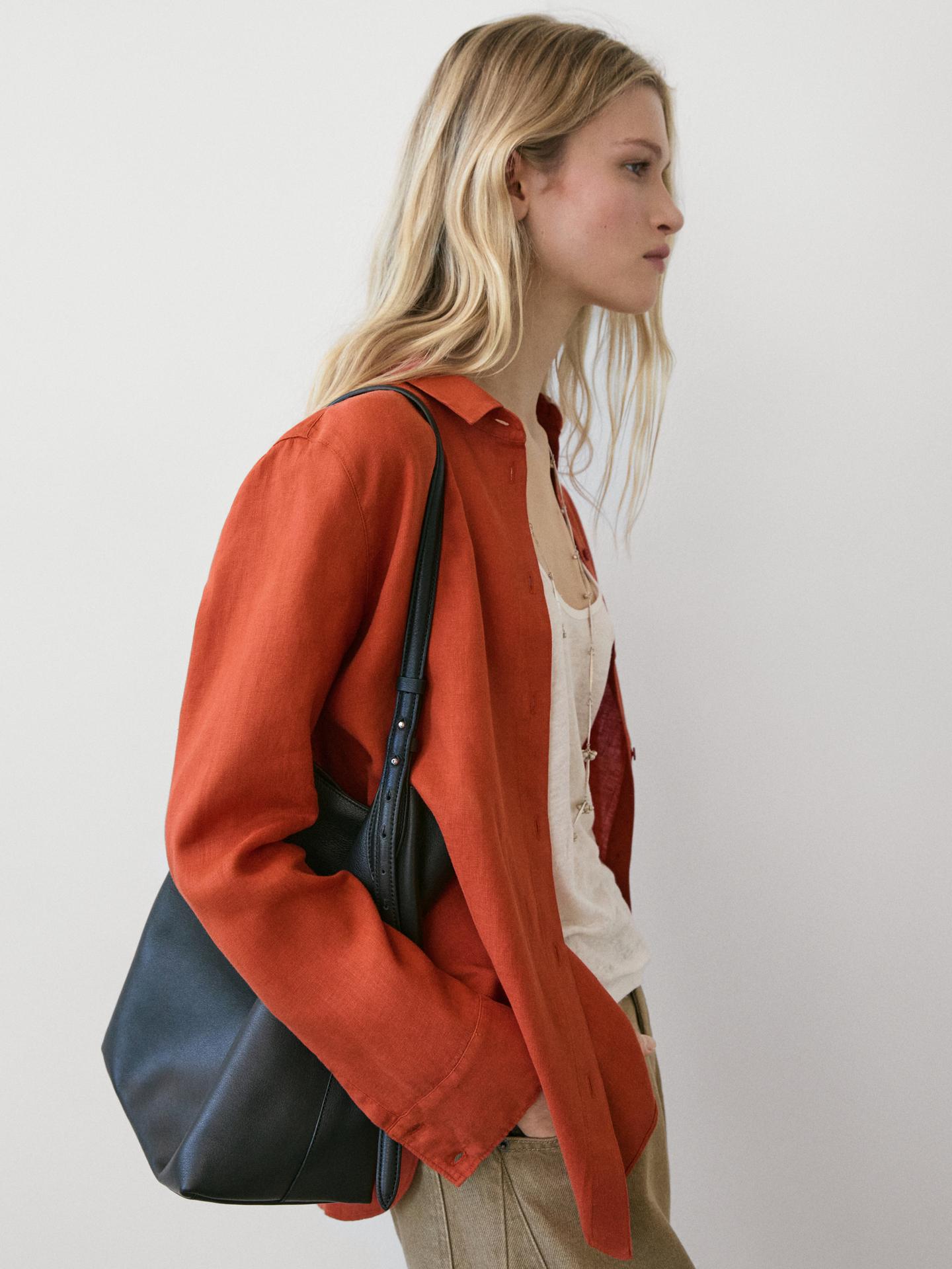 CHEMISE FLUIDE 100 % LIN