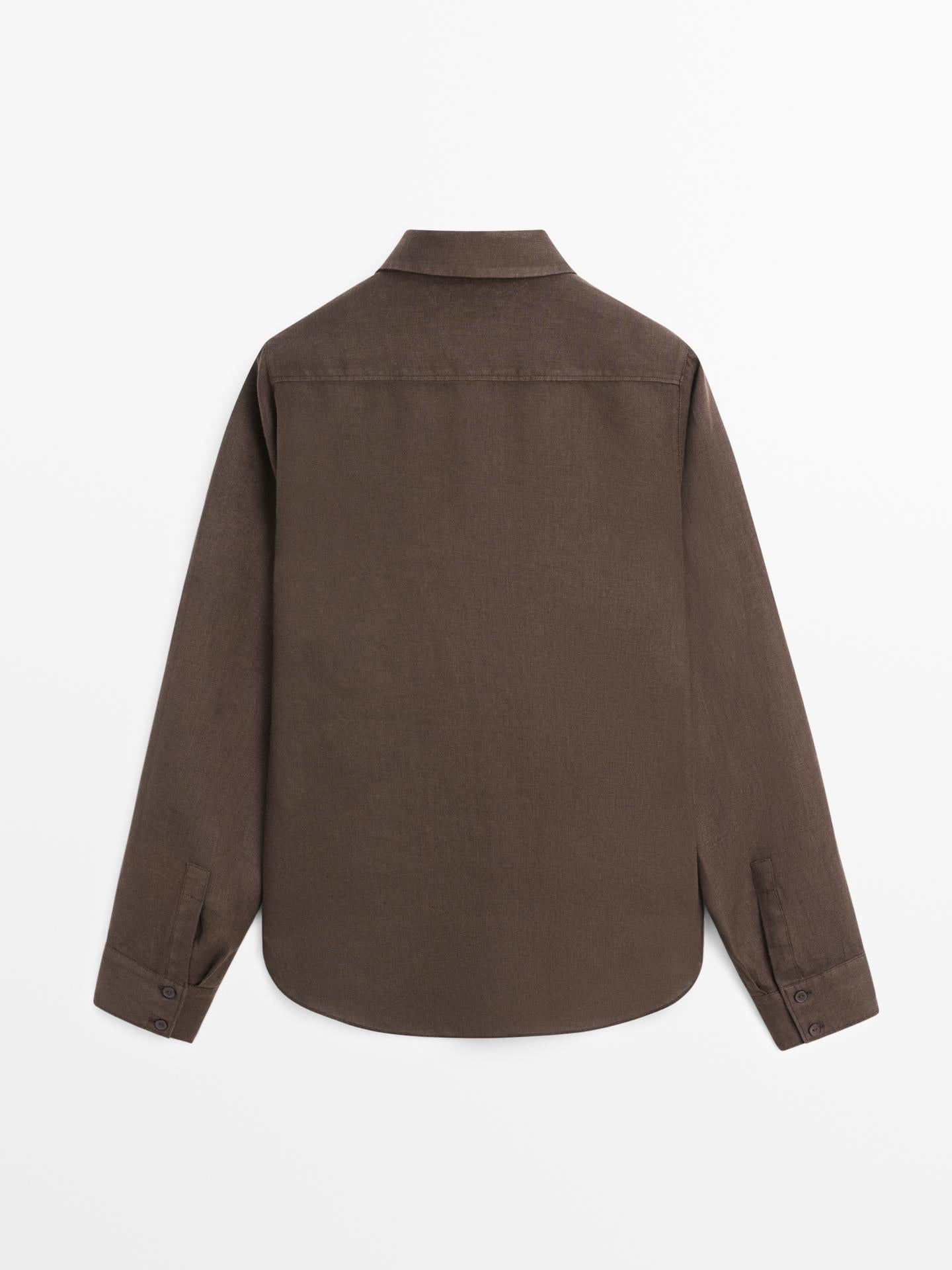 CHEMISE FLUIDE 100 % LIN