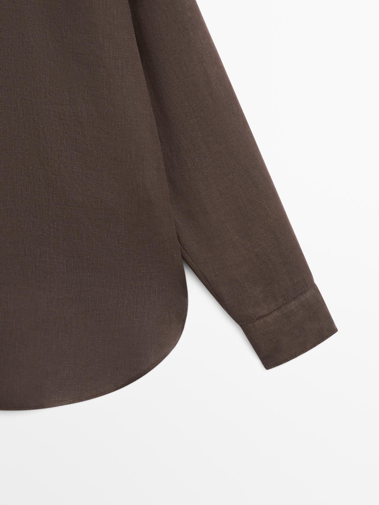 CHEMISE FLUIDE 100 % LIN
