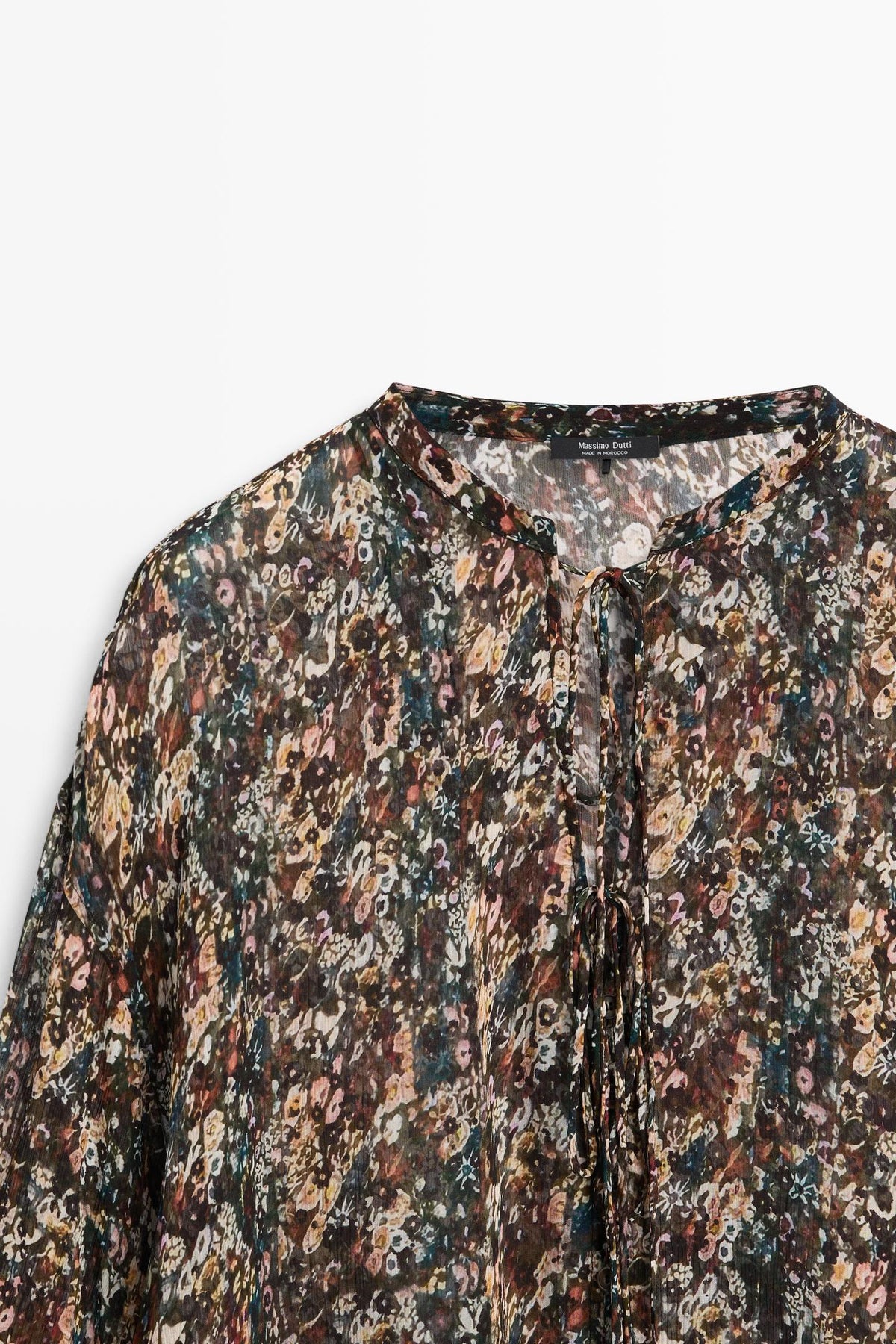 CHEMISIER FLUIDE IMPRIMÉ FLORAL