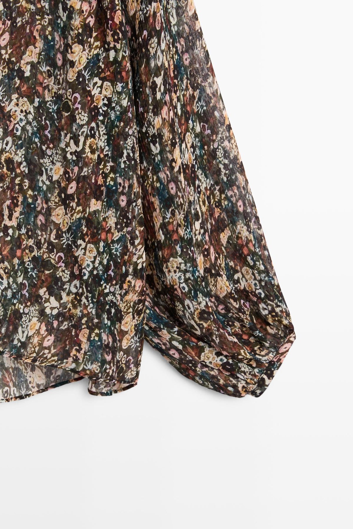 CHEMISIER FLUIDE IMPRIMÉ FLORAL
