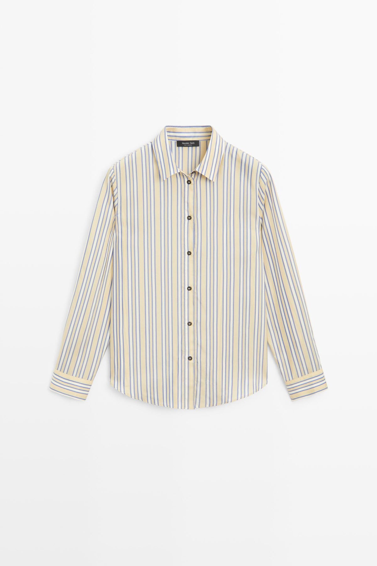 CHEMISE FLUIDE À DÉTAILS RAYÉ