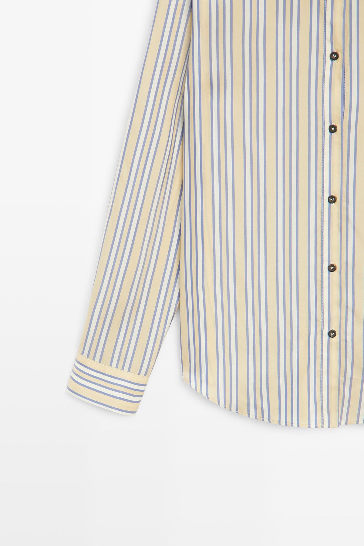 CHEMISE FLUIDE À DÉTAILS RAYÉ