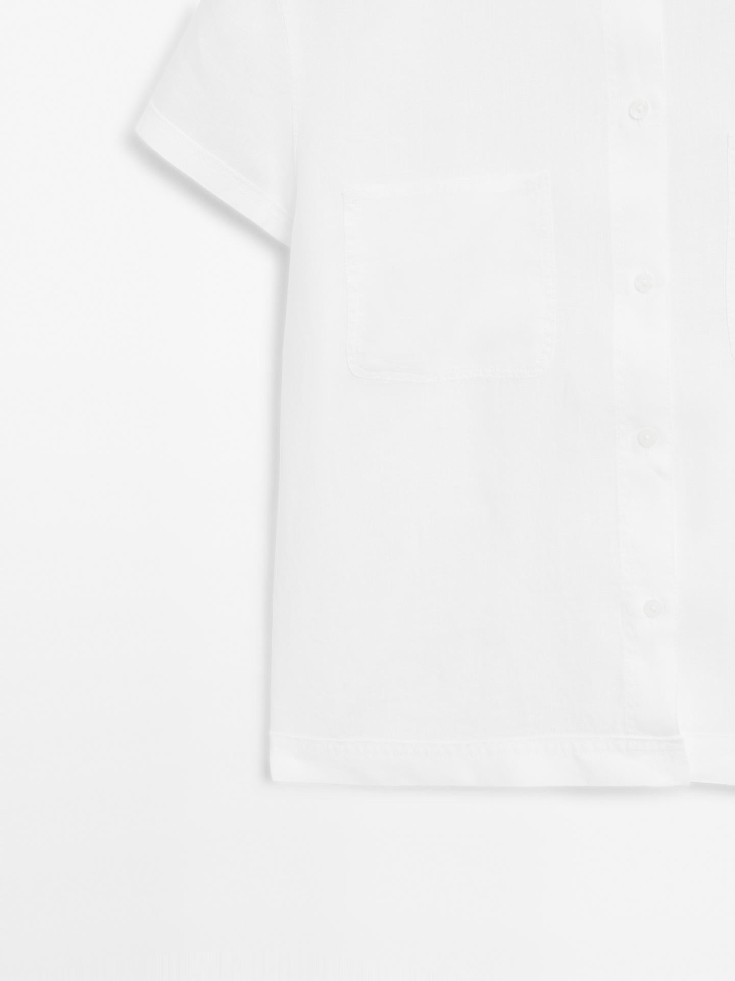 MASSIMO DUTTI CHEMISIER  MANCHES COURTES 100 % LIN