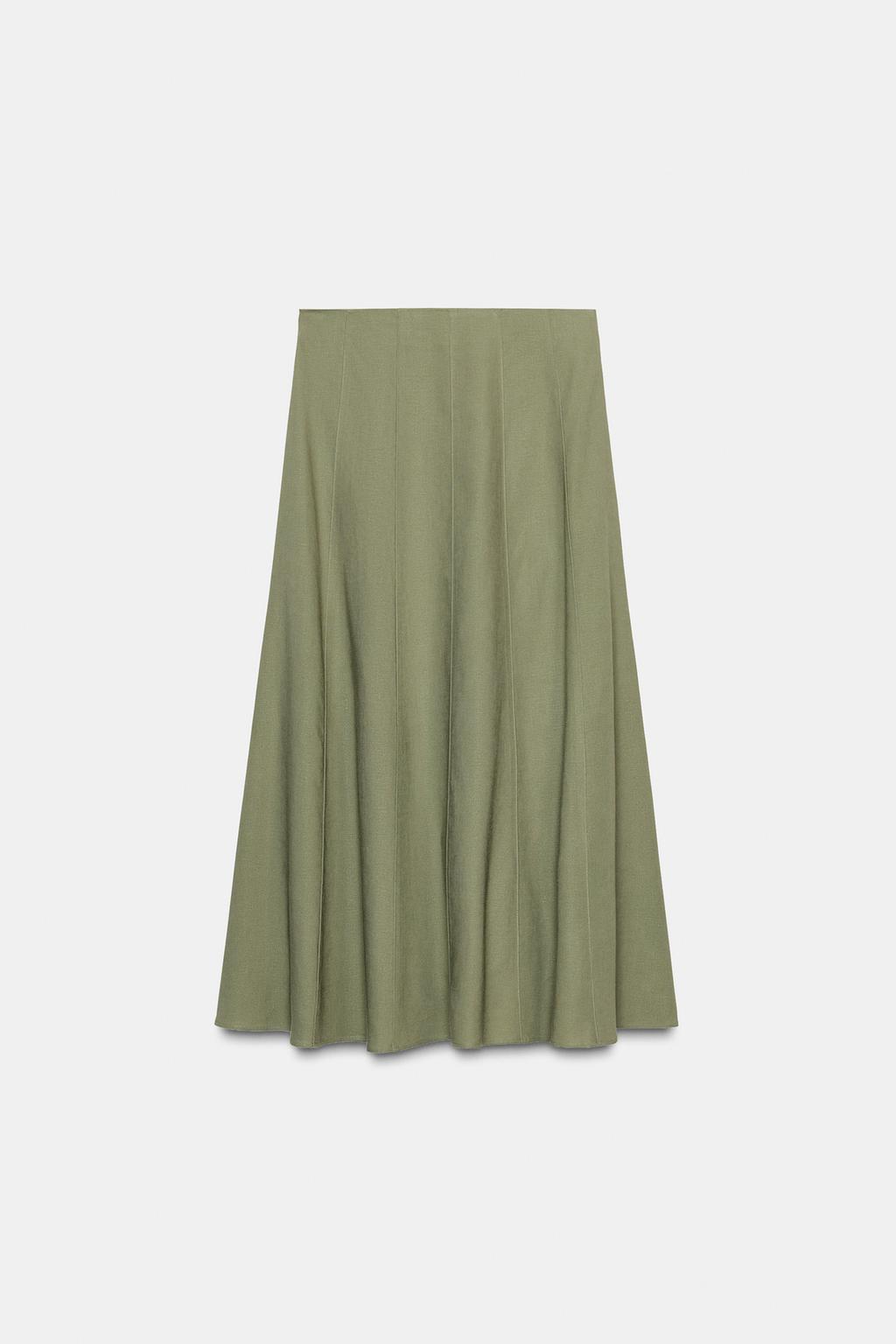 MIDI CAPE SKIRT