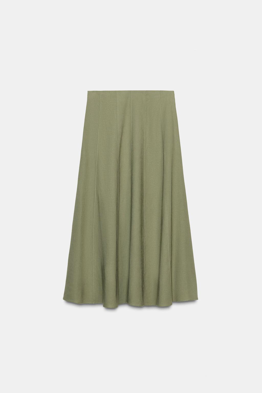 MIDI CAPE SKIRT