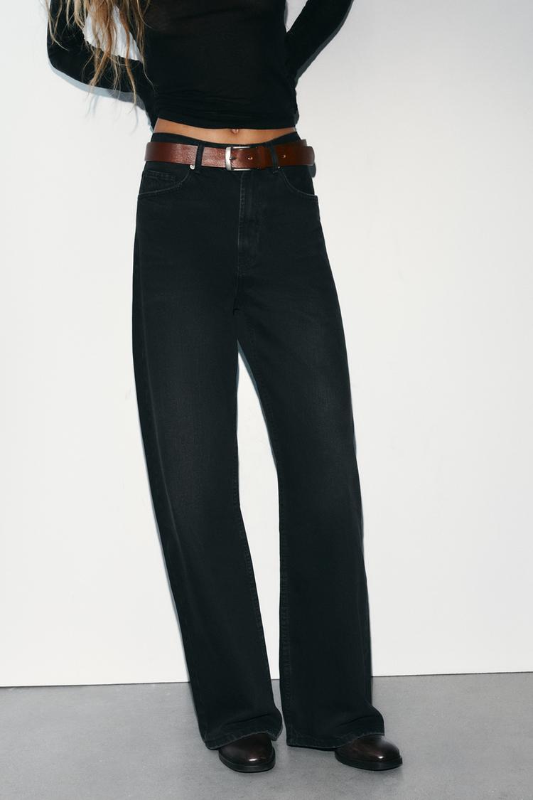 JEANS TRF EXTRA WIDE LEG TAILLE HAUTE