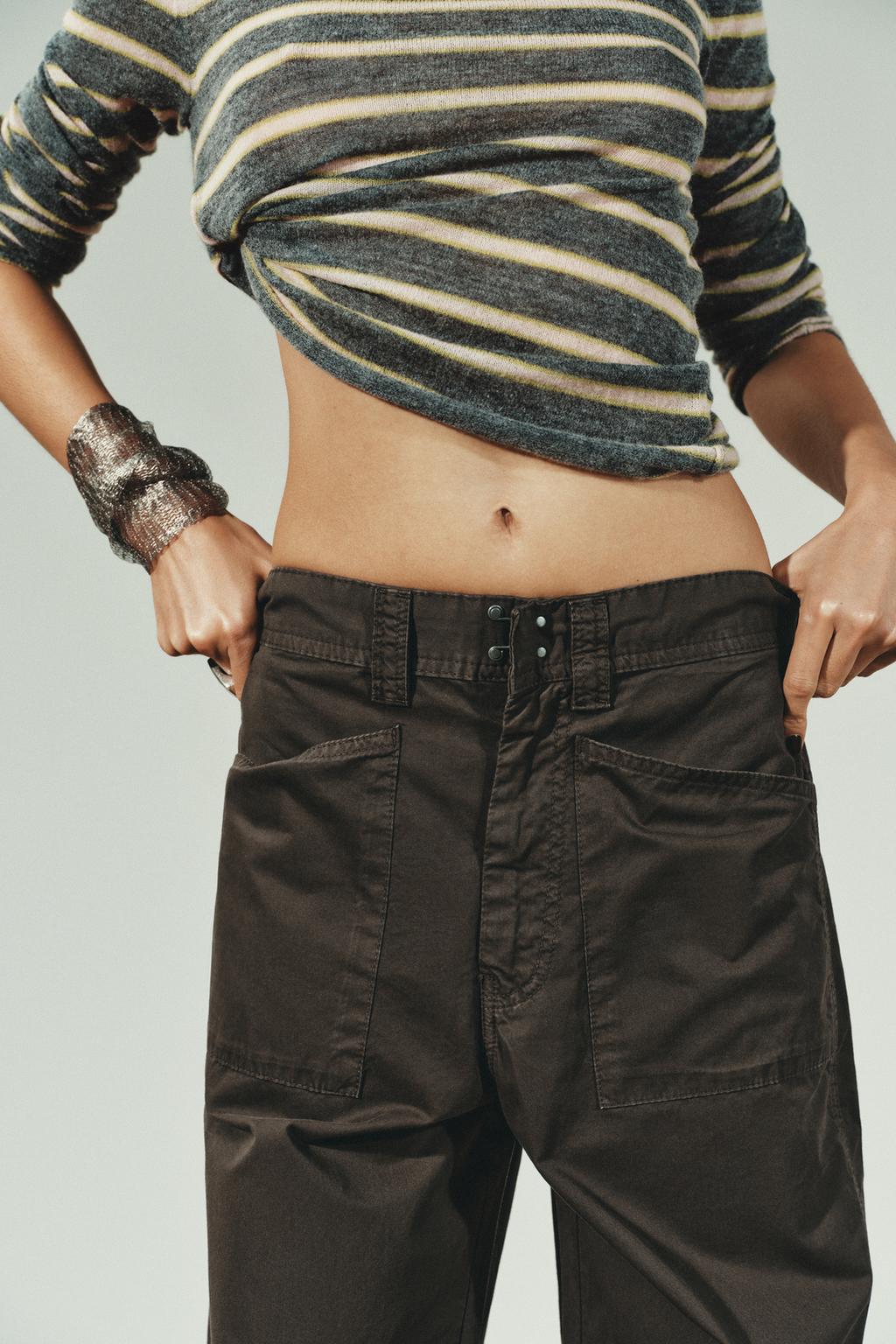 PANTALON CARGO À POCHES