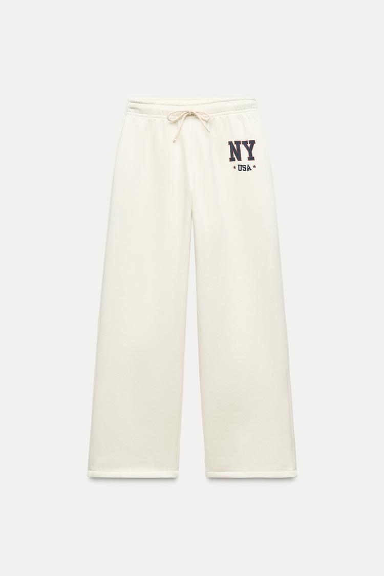 ENSEMBLE SWEAT | PANTALON EN MOLLETON VARSITY NEW YORK