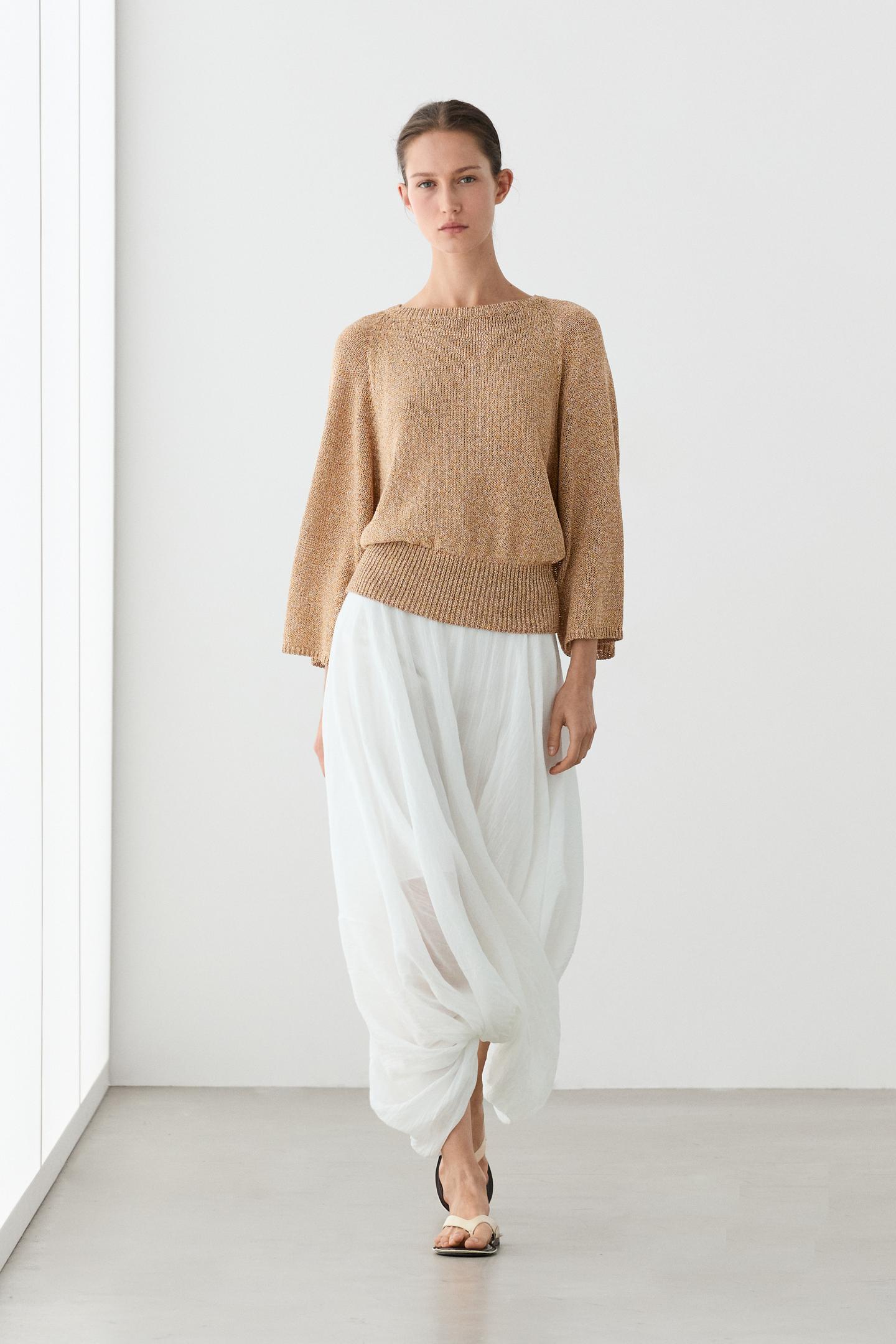 SANDALE PLATE CUIR