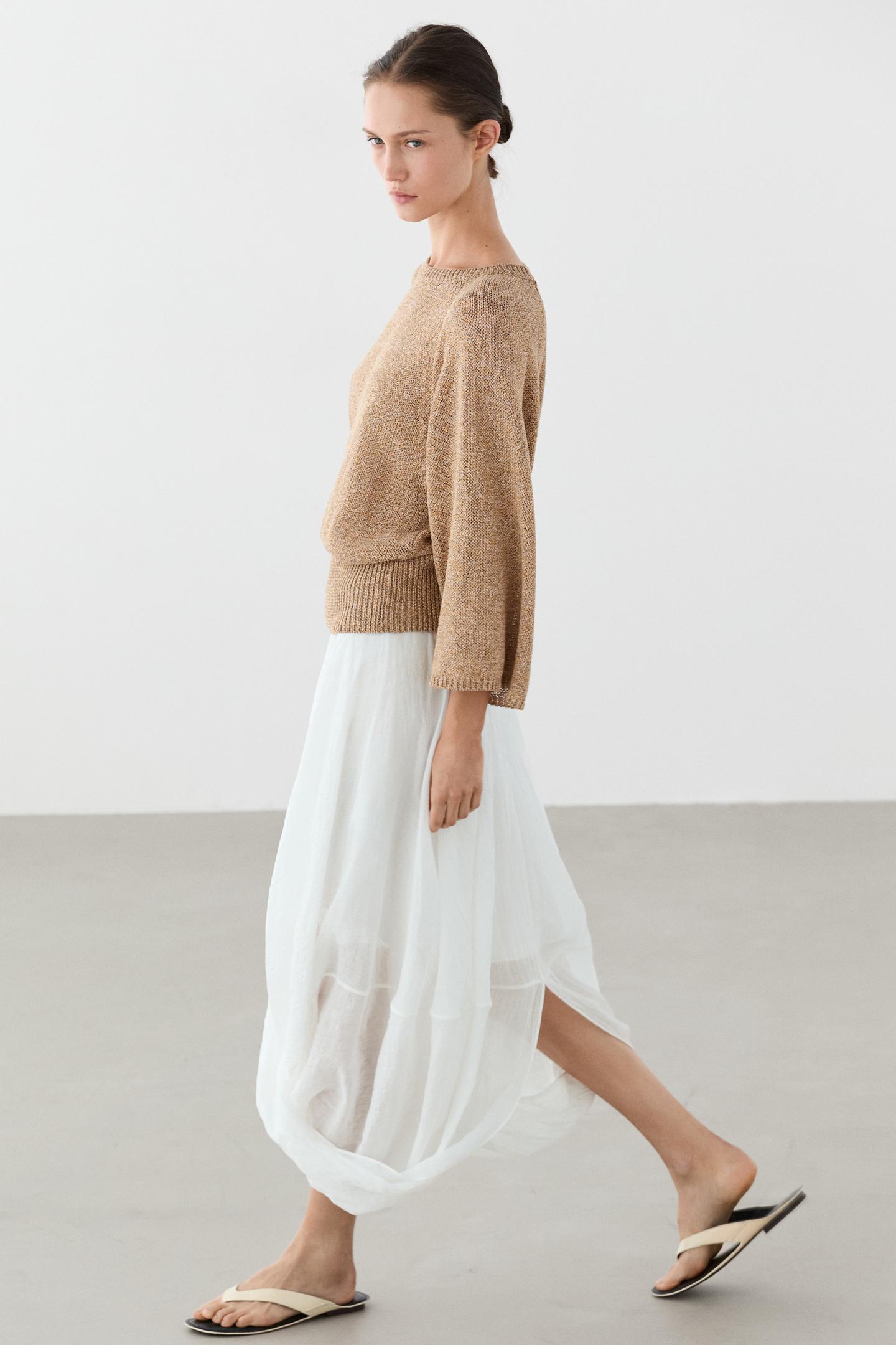SANDALE PLATE CUIR