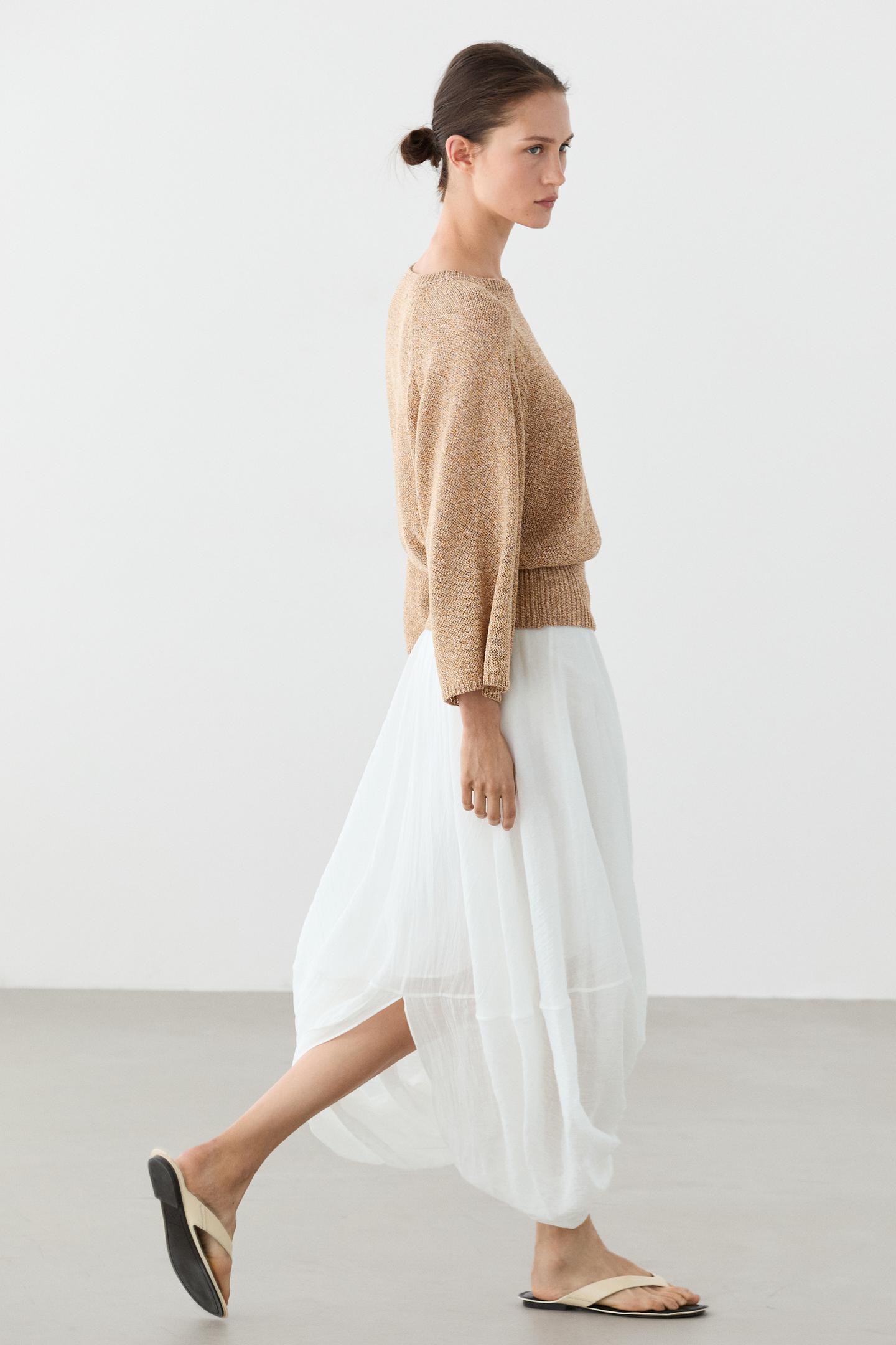 SANDALE PLATE CUIR