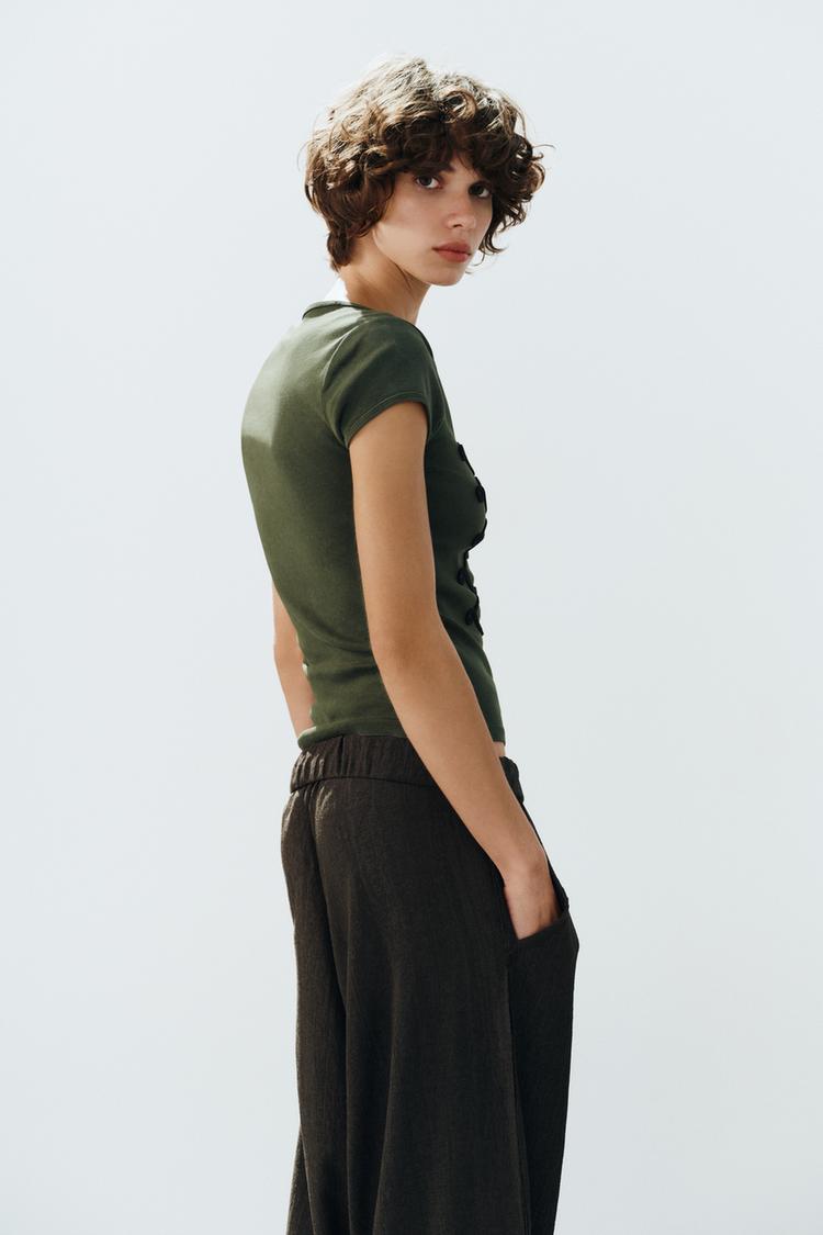 PANTALON VOLUME AVEC POCHES