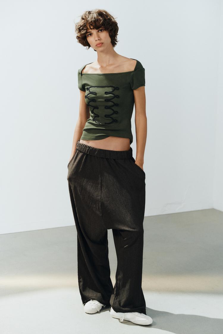 PANTALON VOLUME AVEC POCHES