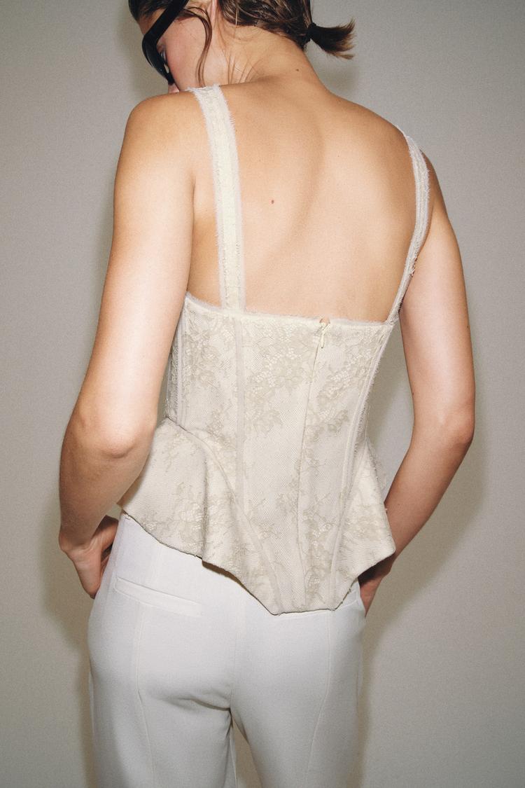 TOP CORSET DENTELLE ZW COLLECTION