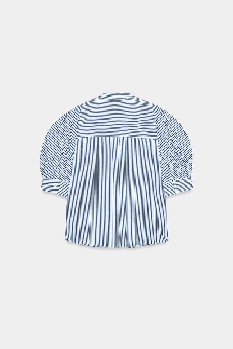 CHEMISE EN POPELINE À BOUTONS ZW COLLECTION