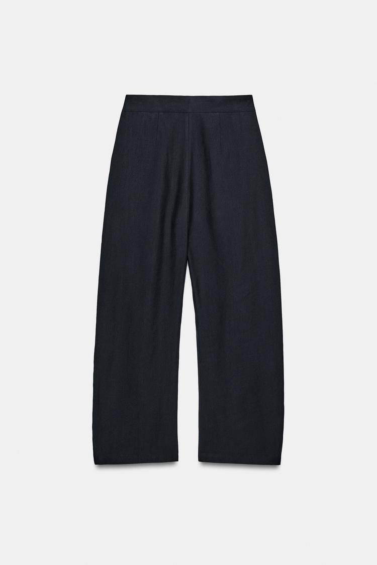 PANTALON WIDE LEG À PINCES ZW COLLECTION
