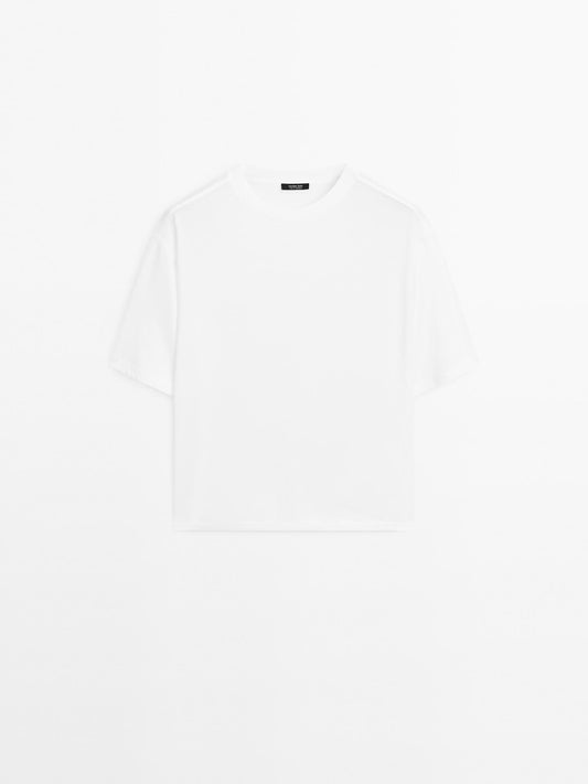 T-SHIRT DÉTAIL COUTURE MANCHES