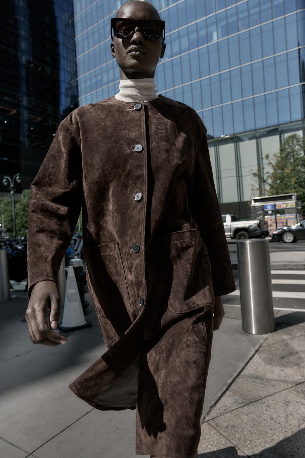 100% LEATHER COAT