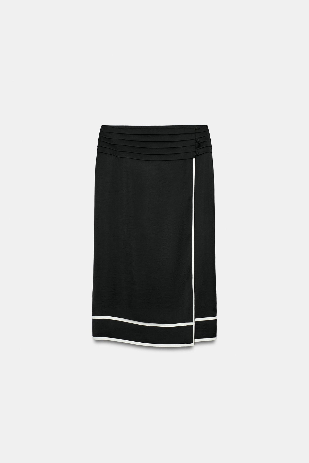 JUPE MIDI CEINTURE LARGE ZW COLLECTION