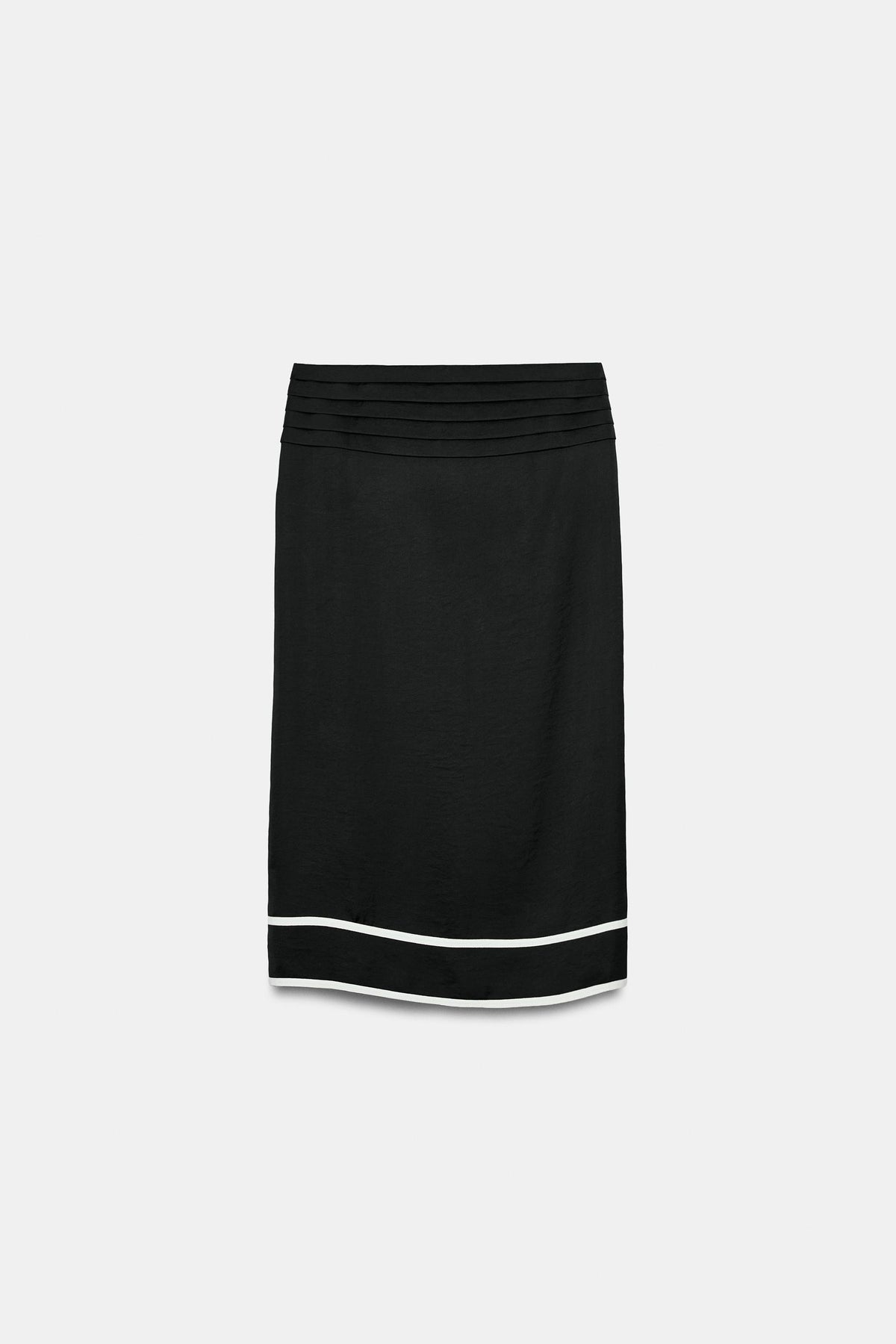 JUPE MIDI CEINTURE LARGE ZW COLLECTION